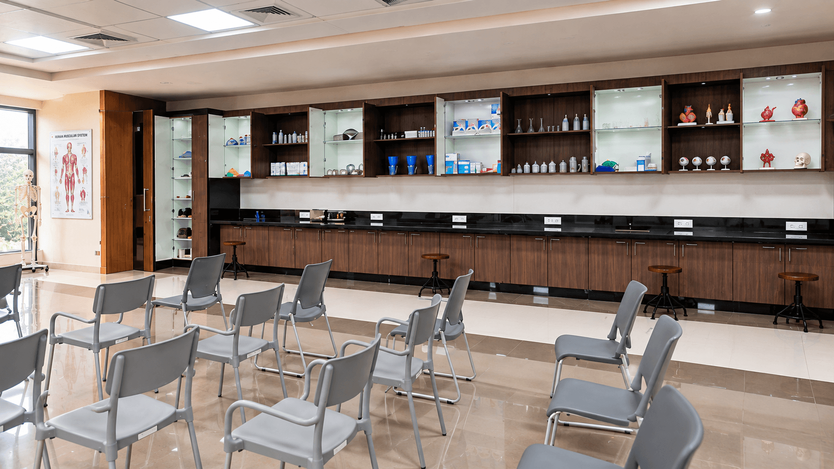 College laboratory