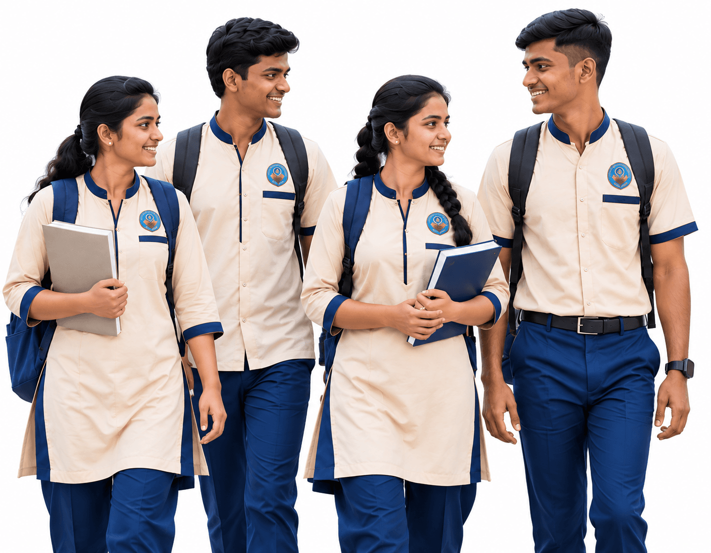 B.Sc. Nursing students walking together
